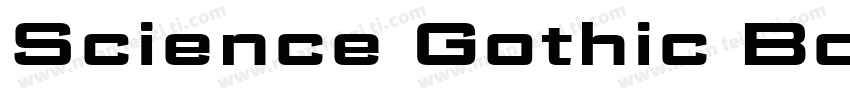 Science Gothic Bold字体转换